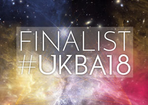 UKBA18 UK Blog Awards Finalist