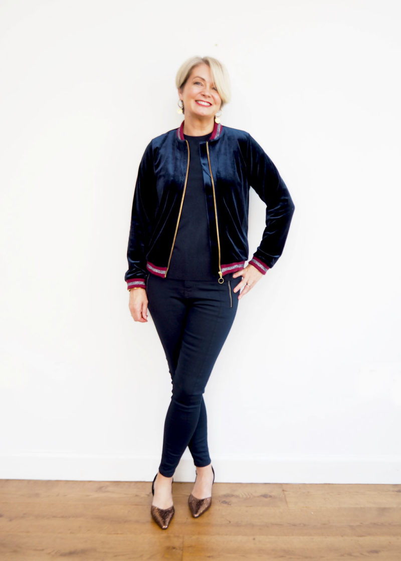 Midlifechic Winter blue capsule