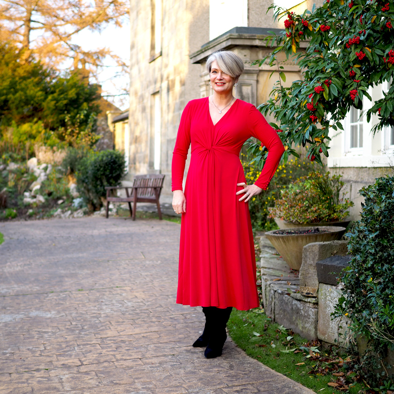 Midlifechic Christmas Day outfit