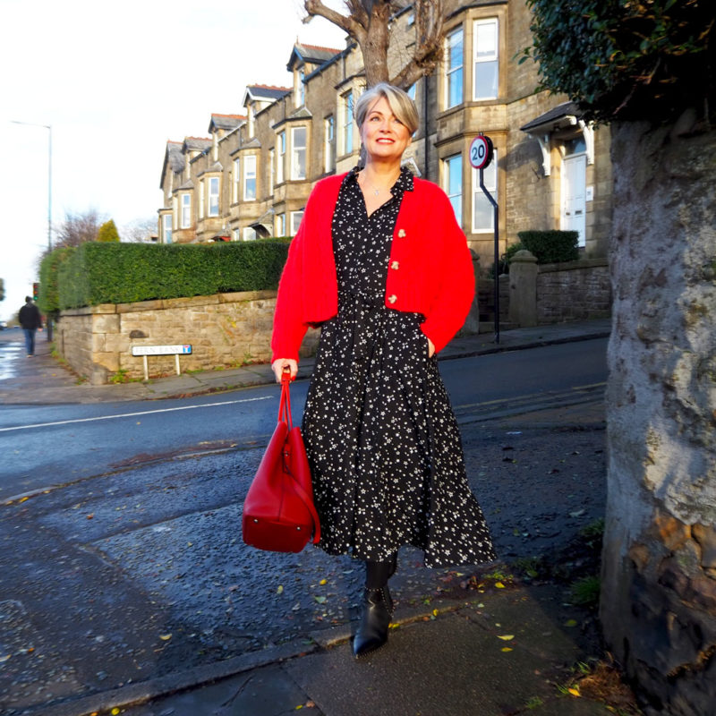 Midlifechic Christmas outfit