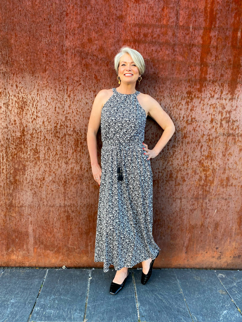 Midlifechic halter dress Newcastle