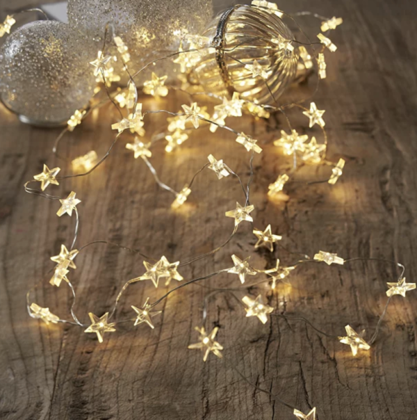 Christmas table lights