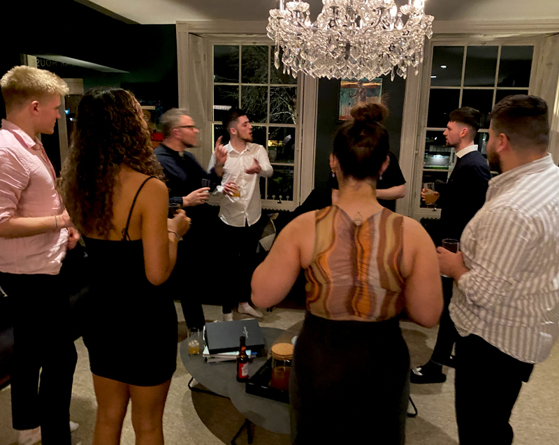Edgar House party