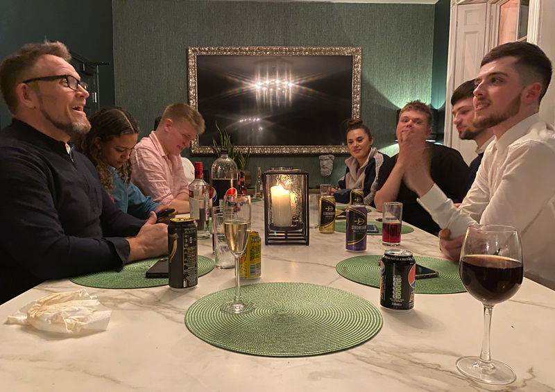 Edgar House dinner