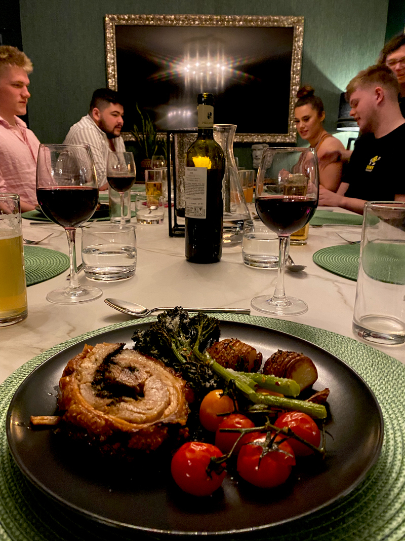 Edgar House dinner