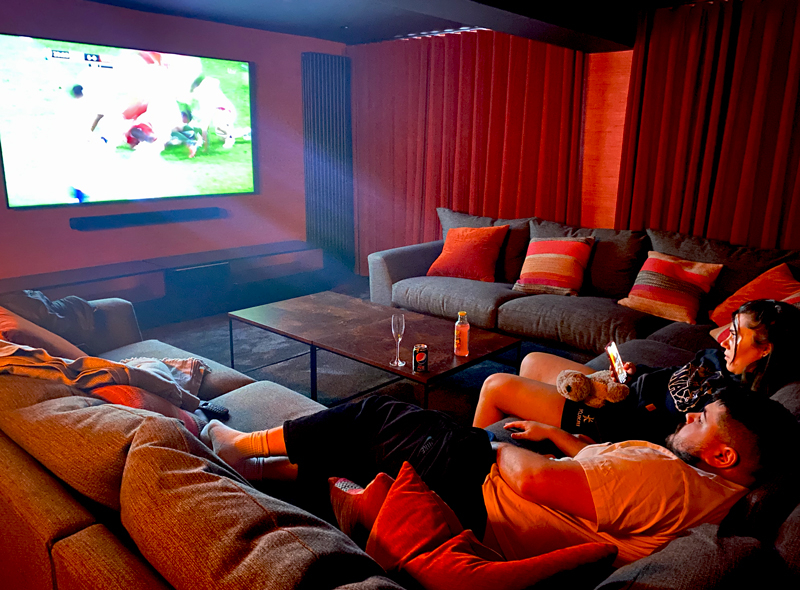 Edgar House movie room