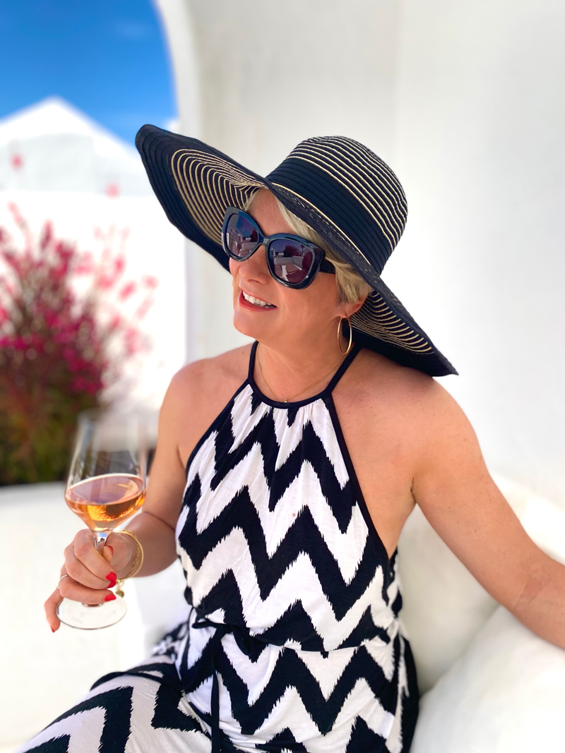 Midlifechic straw hat and sunglasses summer 2022