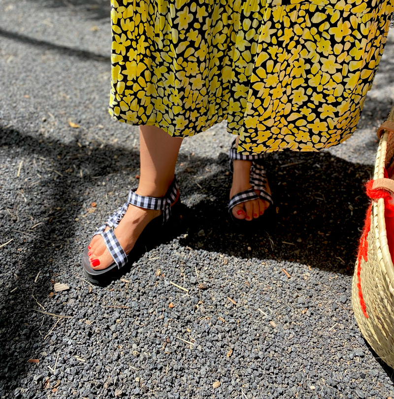 Looking good in summer - teva sandals