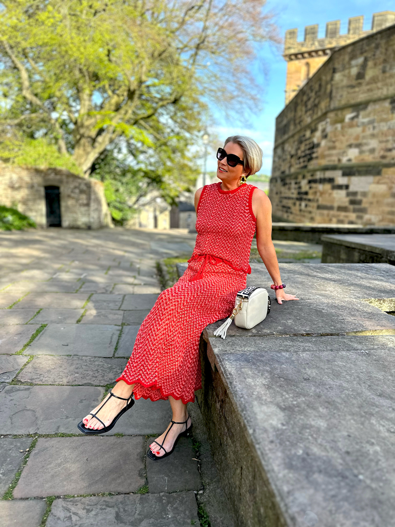 JL-coral-knit-2 Style for women over 50, Nikki Garnett